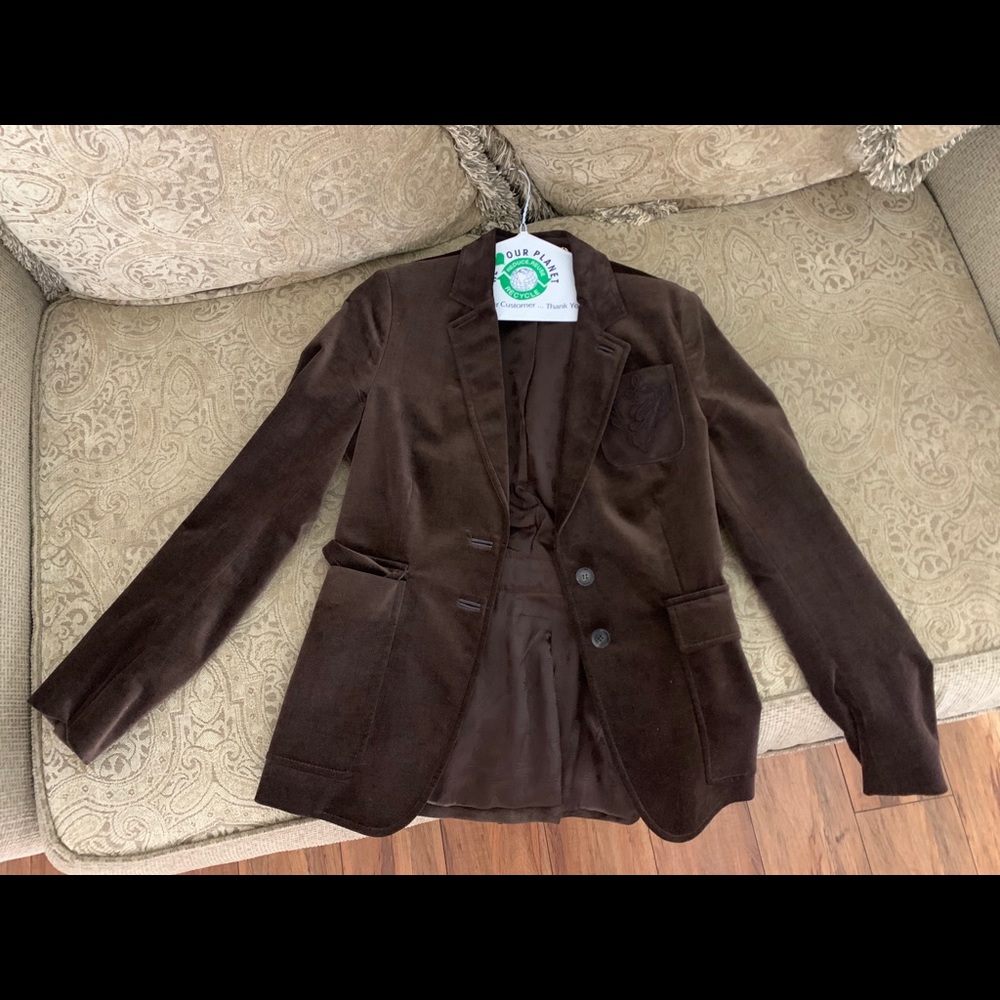 Brown Suede Gucci Jacket